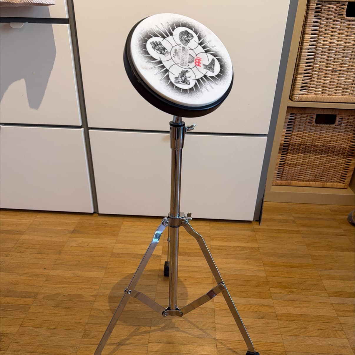 Meinl Practice Pad mit verstellbarem Ständer